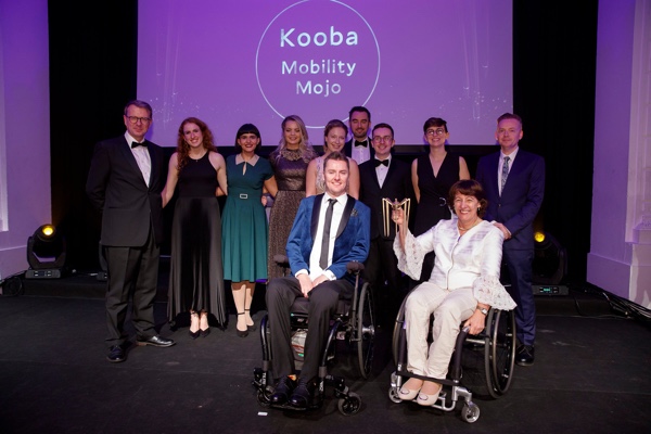 Photo of Mobility Mojo at the Spiders Award.